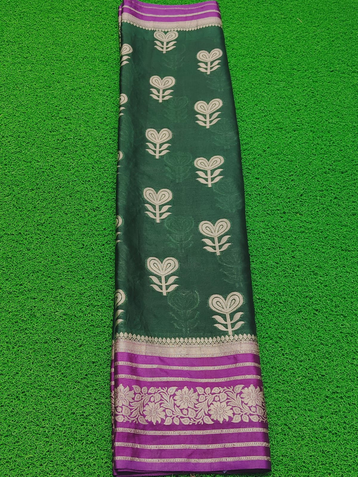 Banarasi Semi Georgette Warm Silk Saree