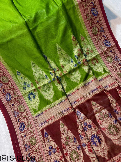 Banarasi Semi Georgette Saree