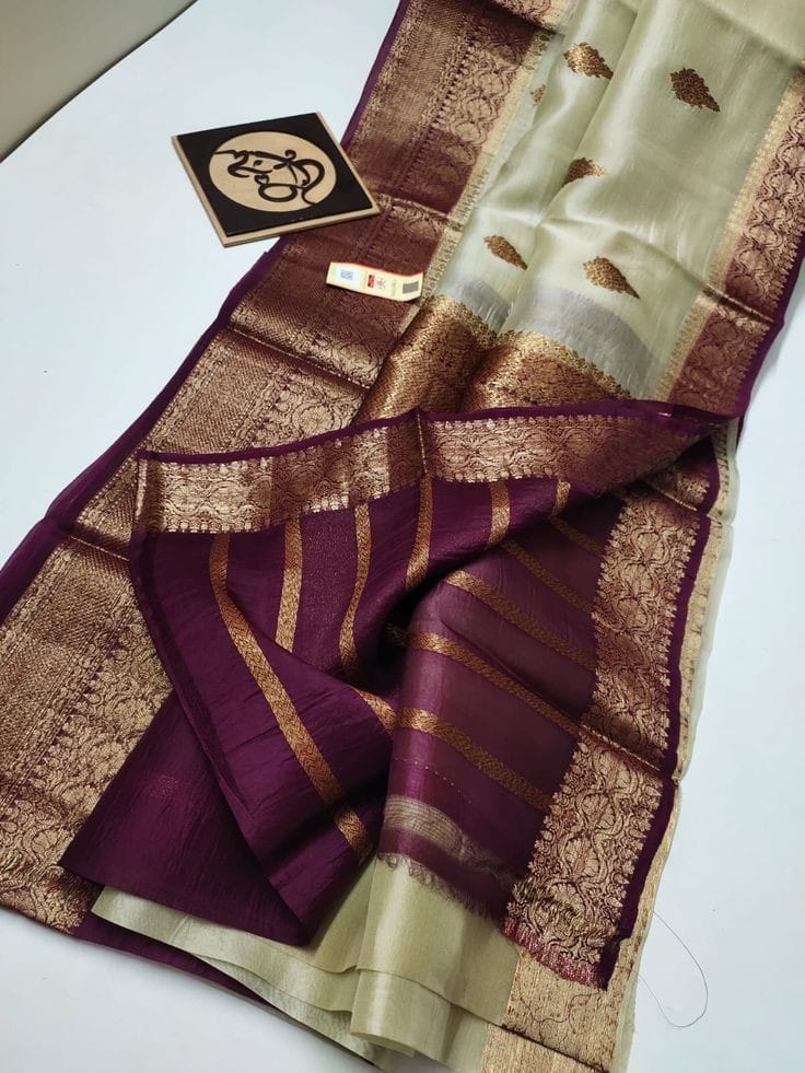 Banarasi Kora Organza Saree